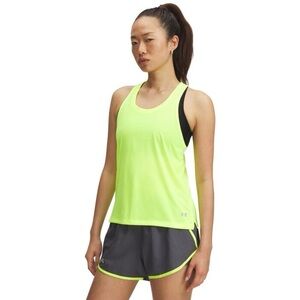 Under Armour Neon Yellow Racerback Performance Tank